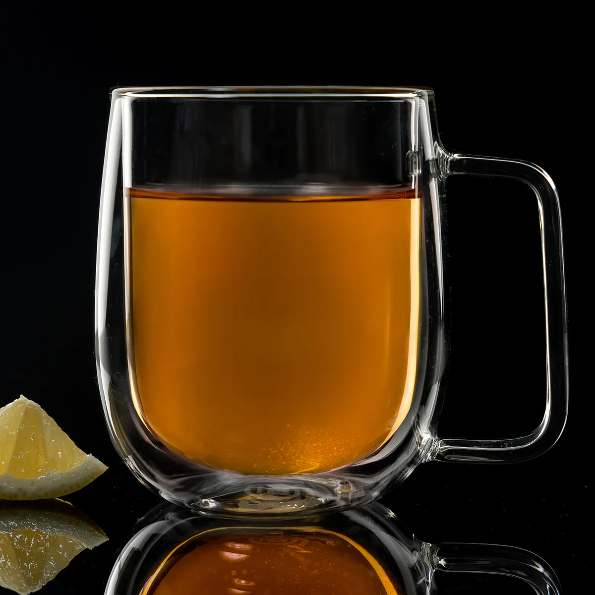 Double-Wall Insulated Glass Mugs (2) - Image 4