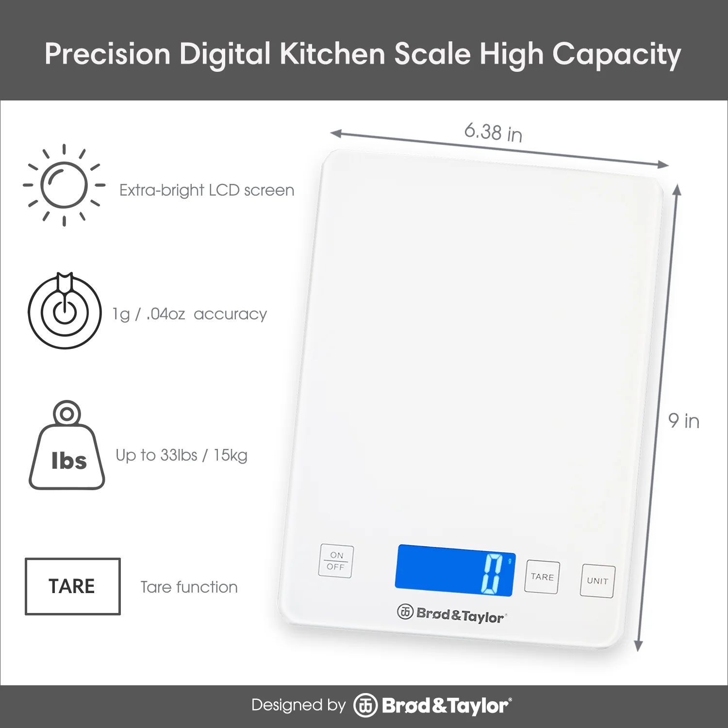 High Capacity Baking Scale - Image 4