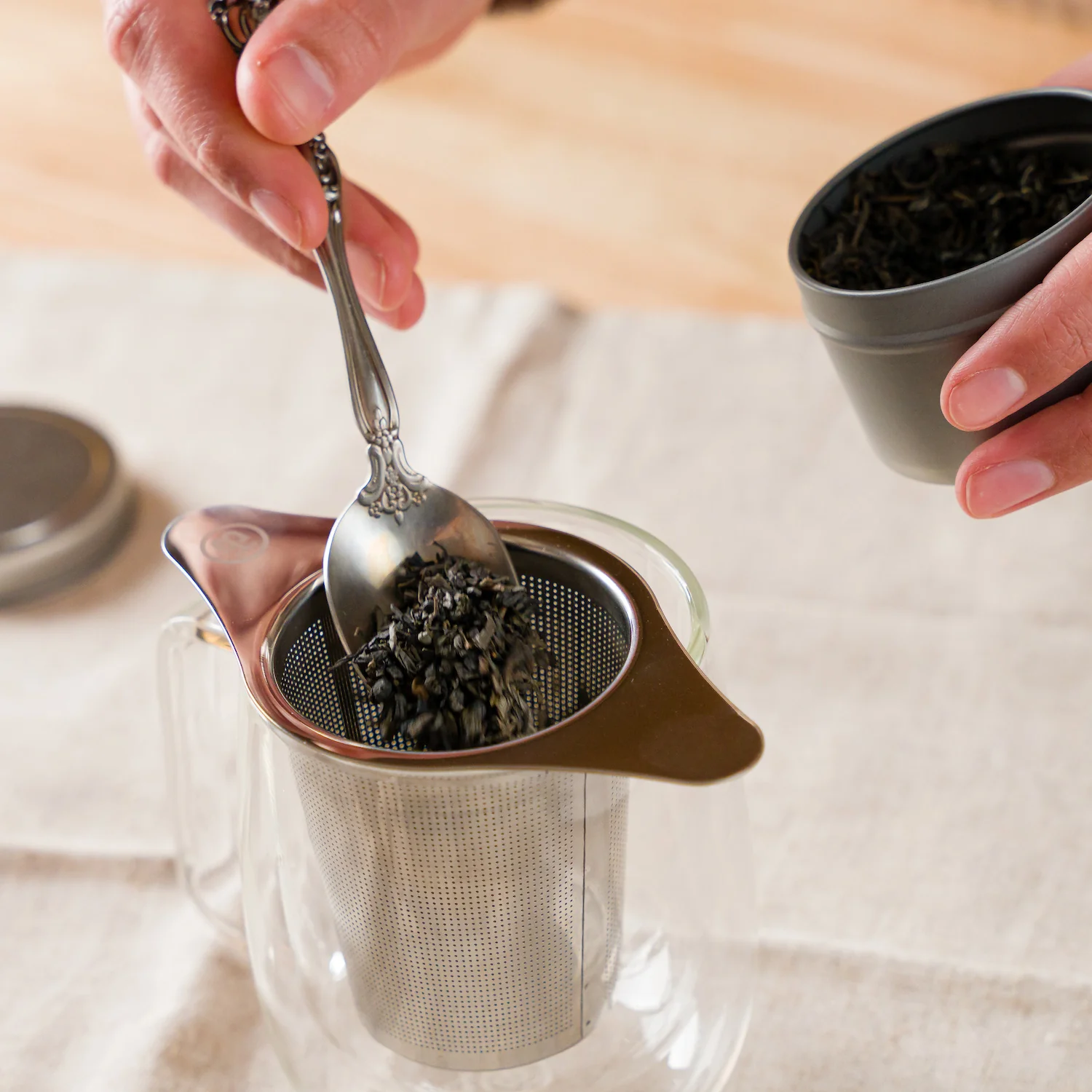 Mesh Tea Infuser Basket - Image 3
