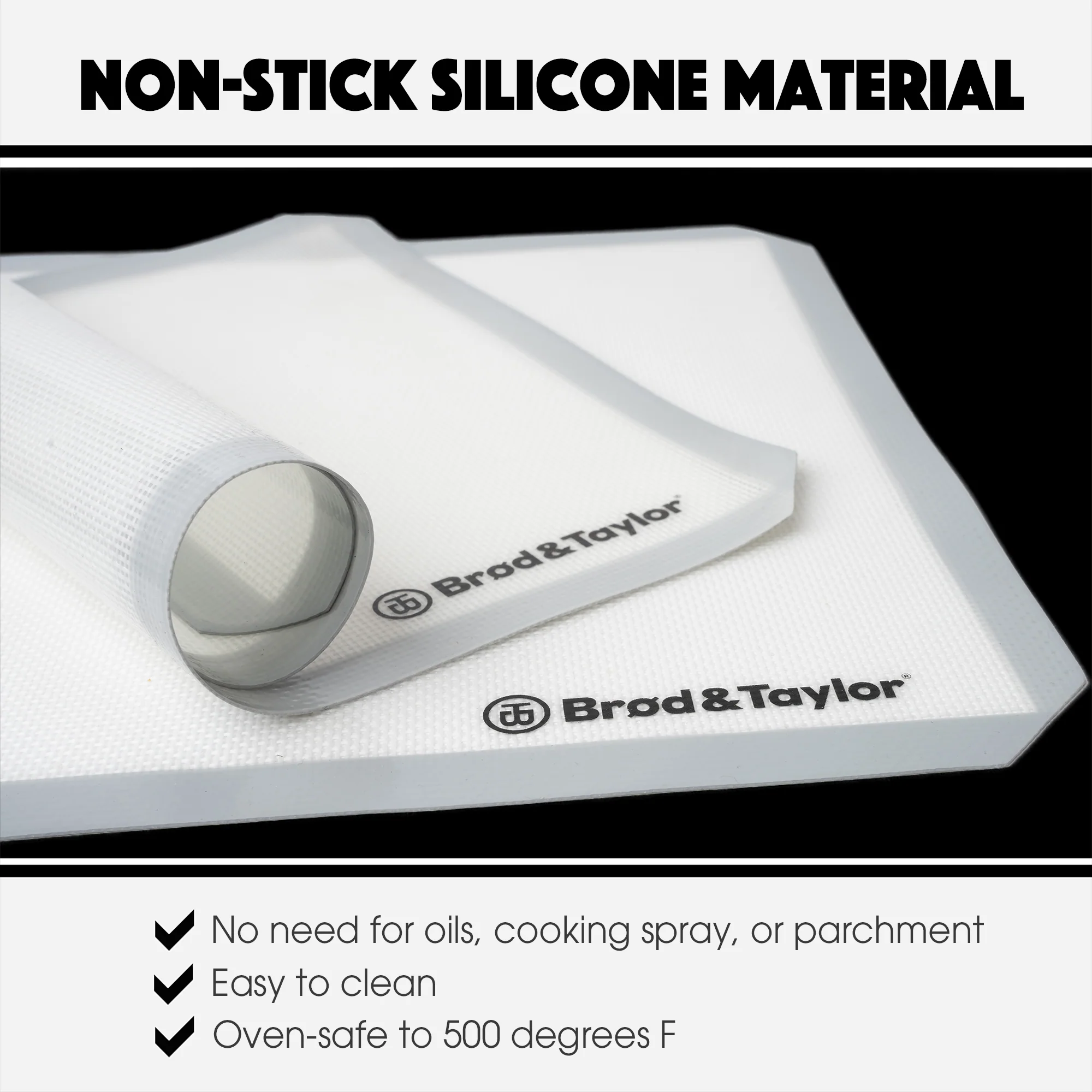 Non-Stick Silicone Baking Mat - Image 3